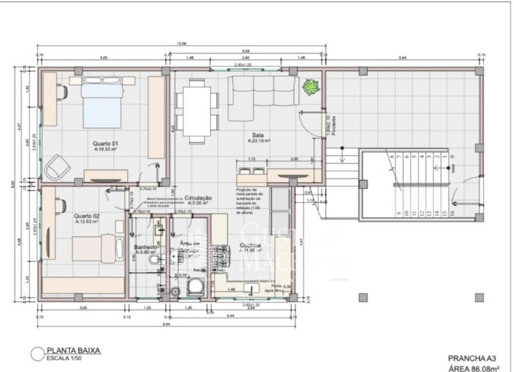 Apartamento à venda com 2 quartos, 80m² - Foto 16
