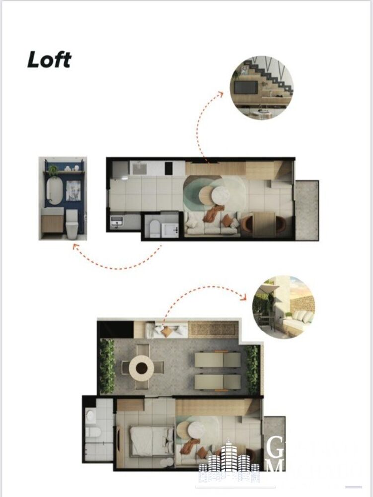 Apartamento à venda com 2 quartos, 56m² - Foto 8