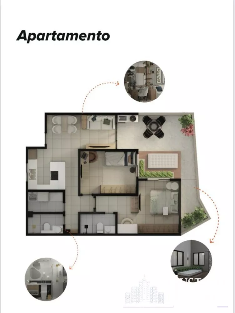 Apartamento, 2 quartos, 56 m² - Foto 8