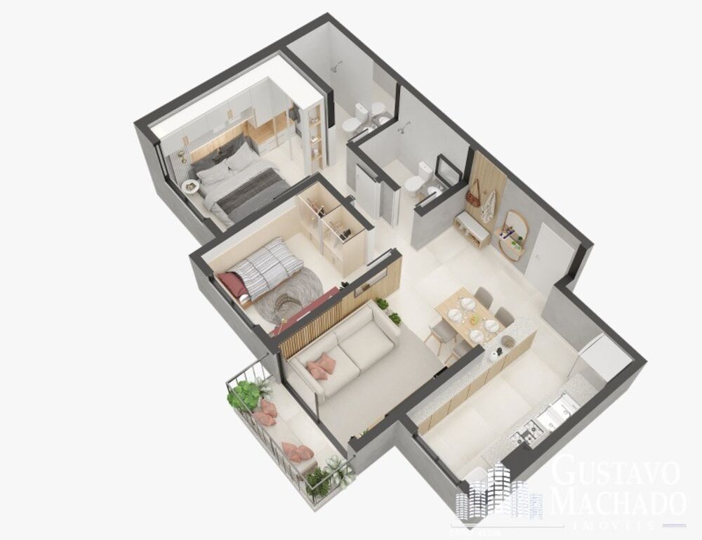 Apartamento, 2 quartos, 43 m² - Foto 12