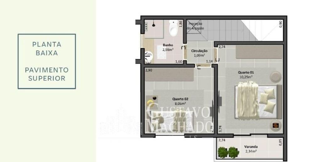 Casa, 2 quartos - Foto 6