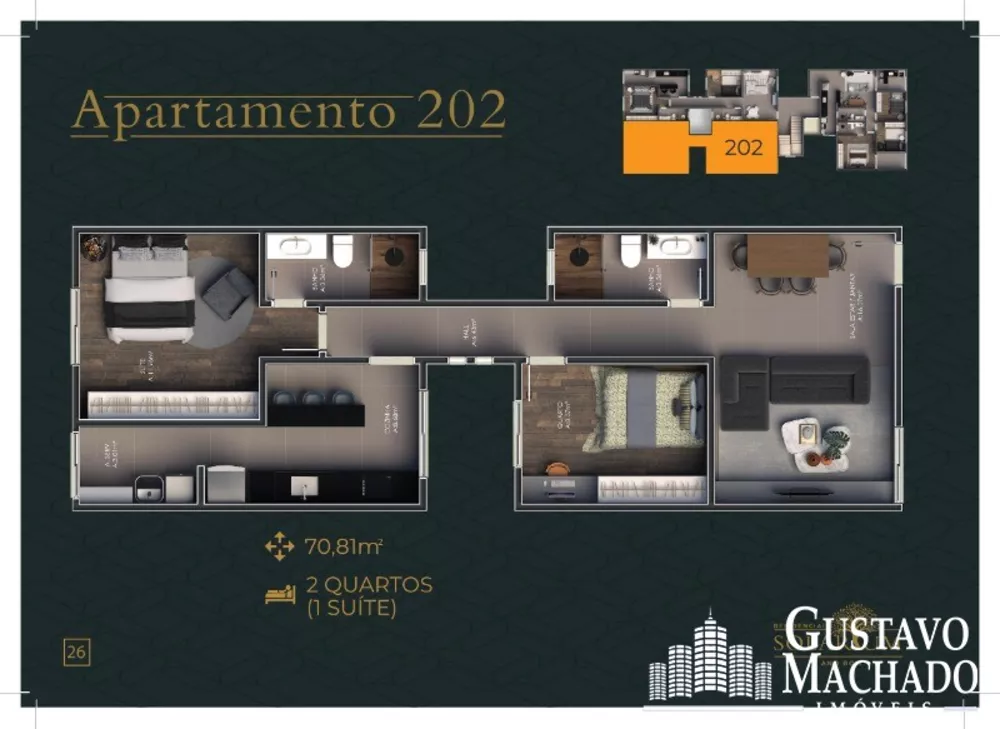 Apartamento, 3 quartos, 98 m² - Foto 29