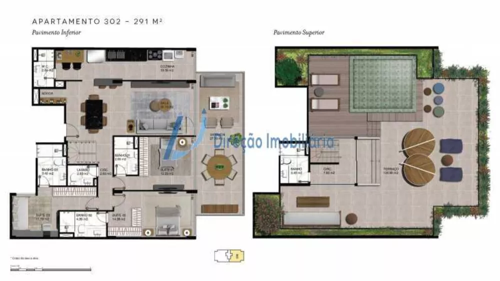 Cobertura, 3 quartos, 291 m² - Foto 10