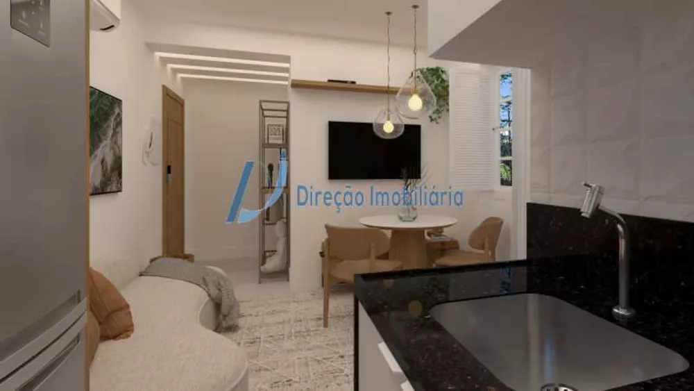 Apartamento à venda com 1 quarto, 41m² - Foto 2