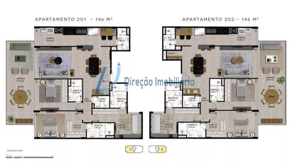 Apartamento, 3 quartos, 146 m² - Foto 5
