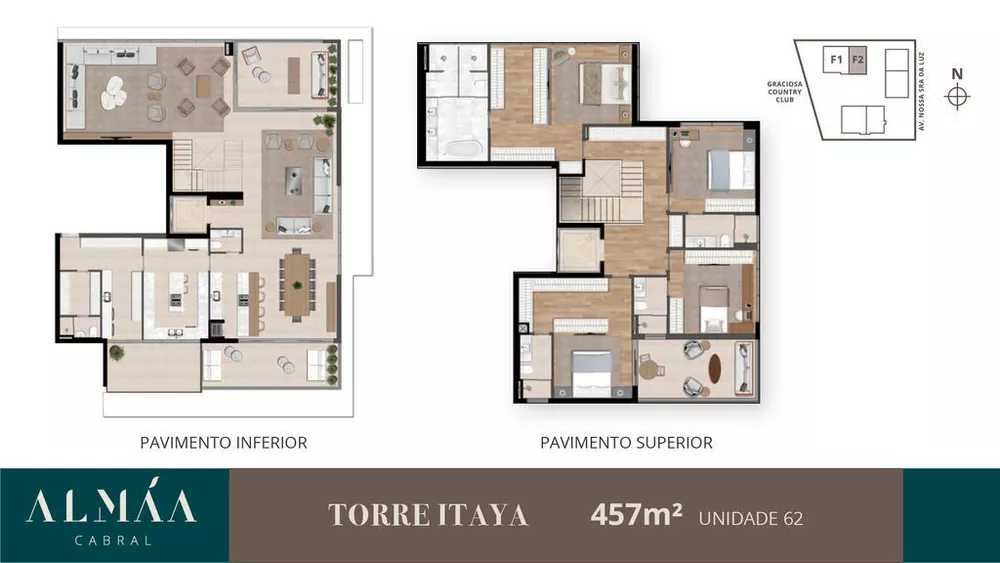 Apartamento à venda com 4 quartos, 417m² - Foto 4