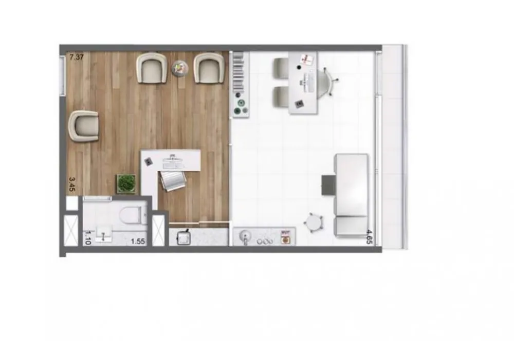 Sala-Conjunto, 84 m² - Foto 6