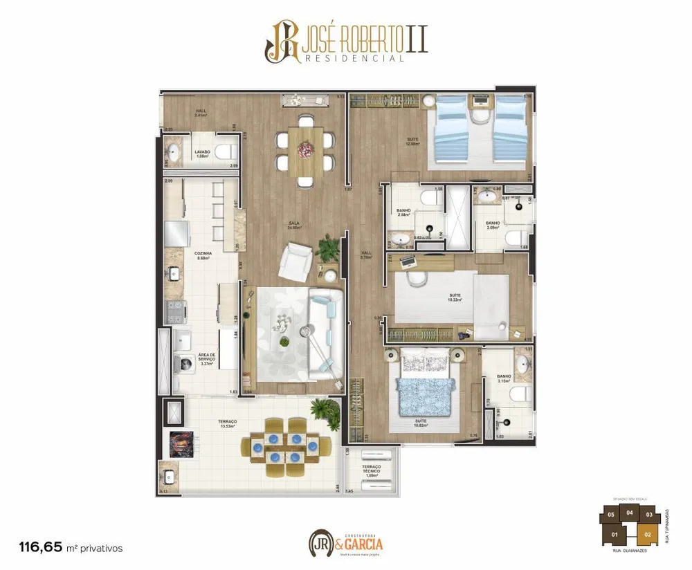 Apartamento, 3 quartos, 116 m² - Foto 12