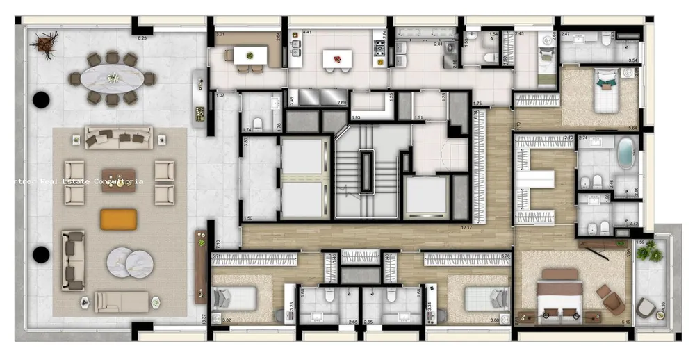 Apartamento, 4 quartos, 359 m² - Foto 3