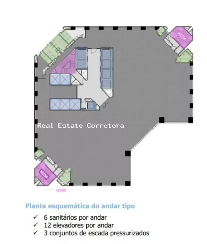 Conjunto Comercial-Sala para alugar, 617m² - Foto 6