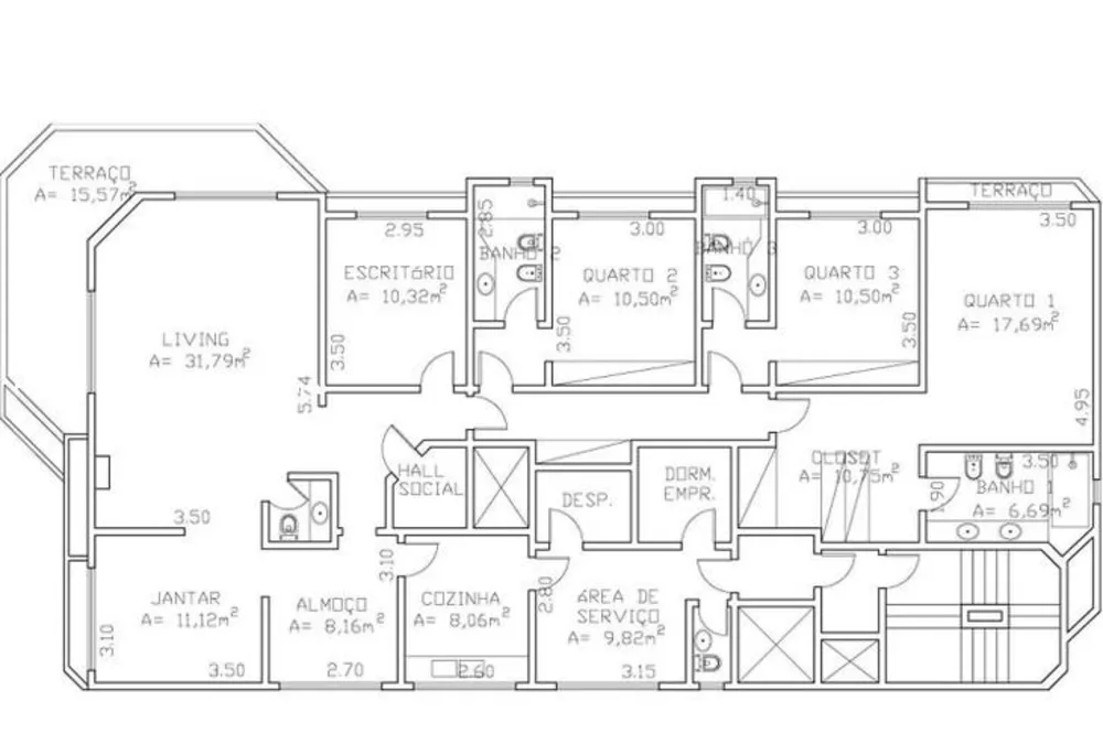 Apartamento, 4 quartos, 220 m² - Foto 8