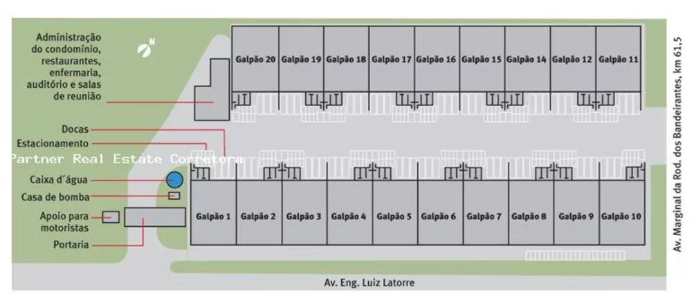 Depósito-Galpão-Armazém para alugar com 1 quarto, 1438m² - Foto 2