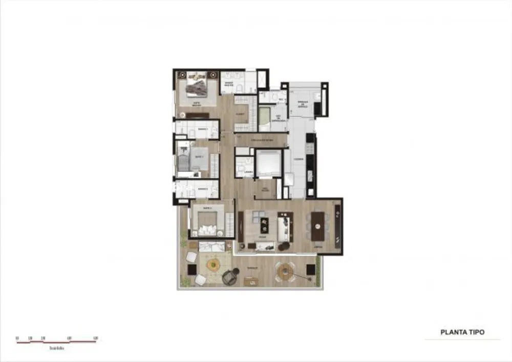 Apartamento, 3 quartos, 181 m² - Foto 11