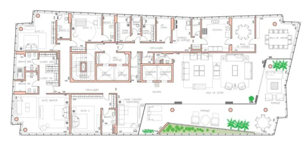 Apartamento, 4 quartos, 575 m² - Foto 7