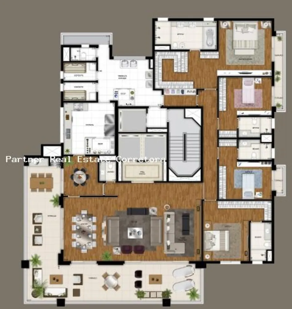 Apartamento, 4 quartos, 357 m² - Foto 20
