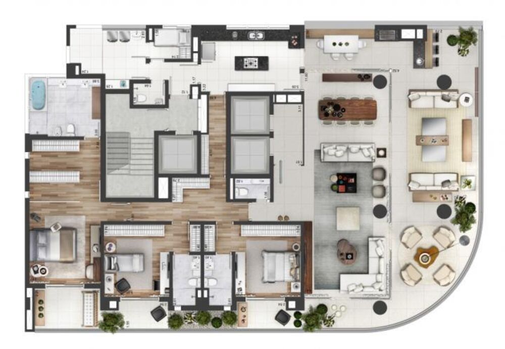 Apartamento, 4 quartos, 323 m² - Foto 13