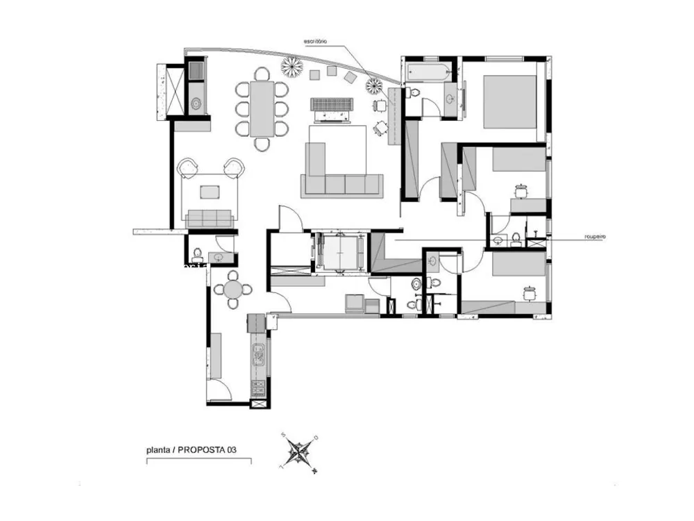 Apartamento, 3 quartos, 146 m² - Foto 9