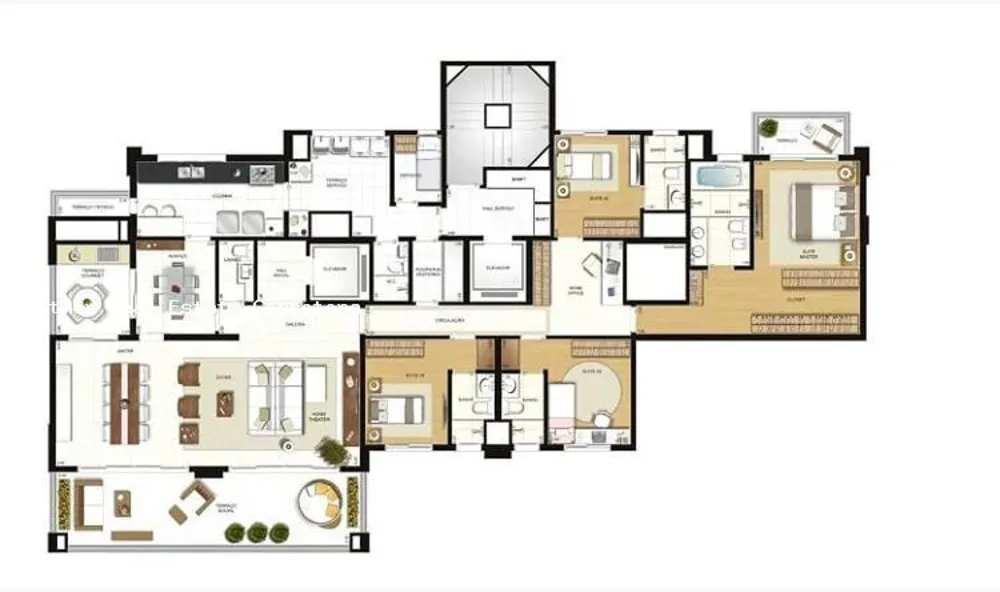 Apartamento, 4 quartos, 251 m² - Foto 10
