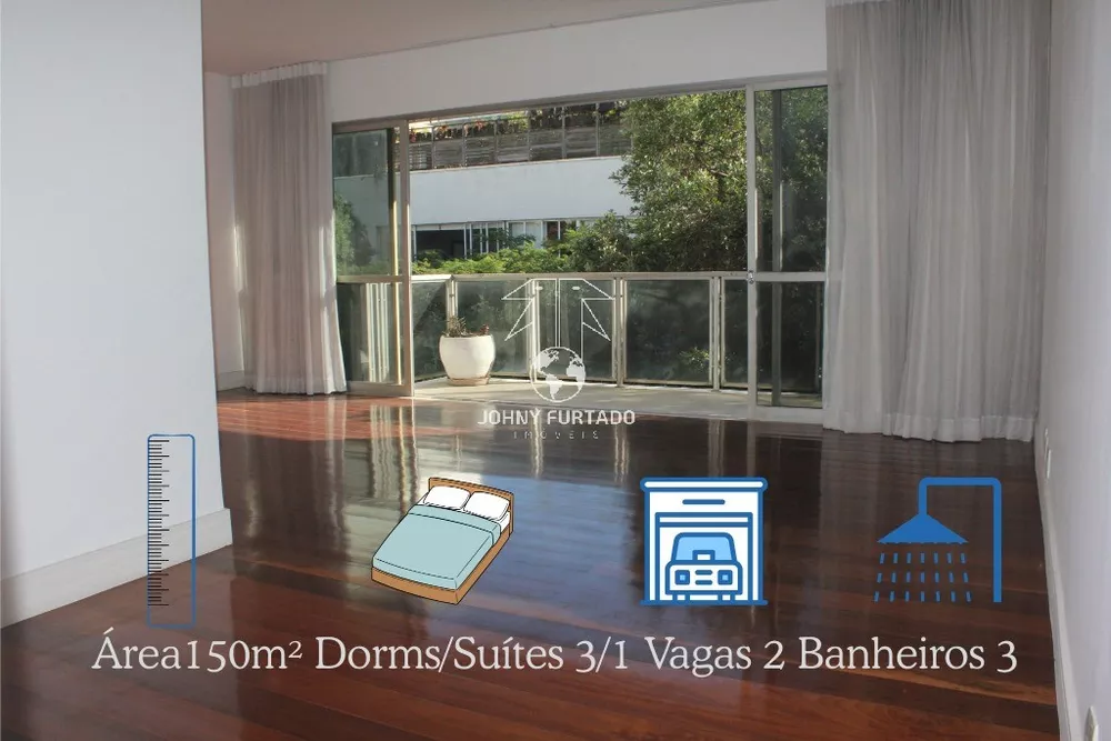 Apartamento, 3 quartos, 150 m² - Foto 1