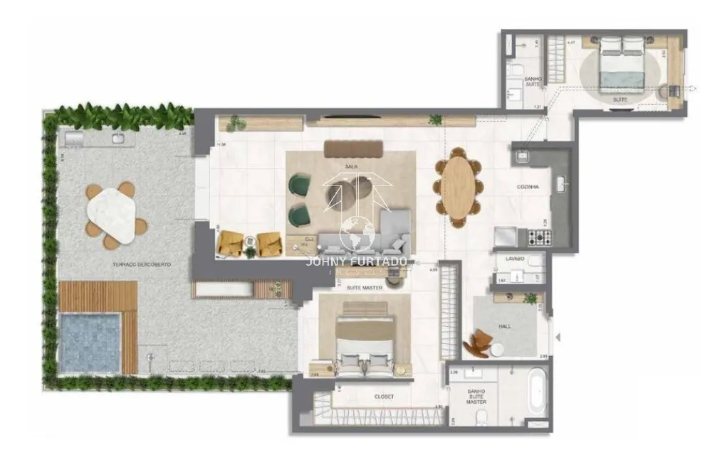Apartamento, 2 quartos, 194 m² - Foto 3