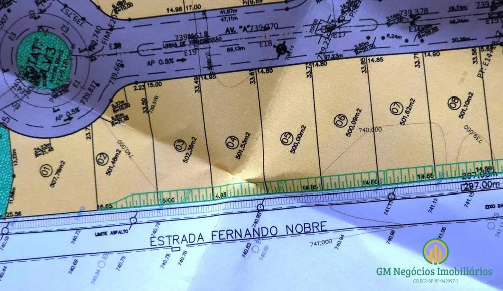 Loteamento e Condomínio, 500 m² - Foto 1