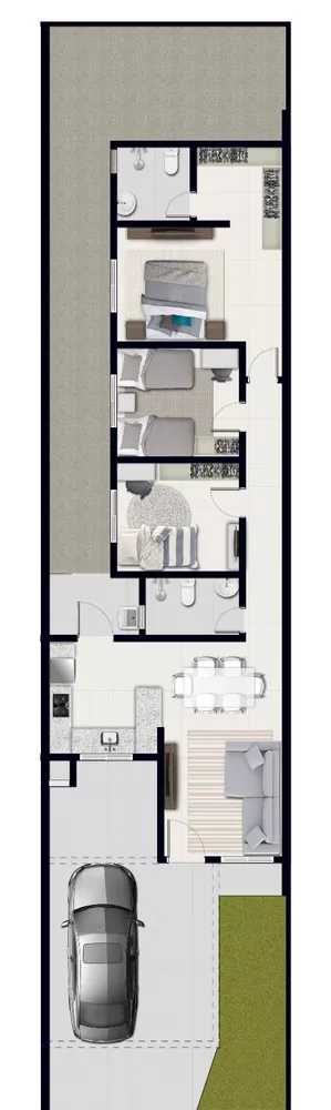 Casa à venda com 3 quartos, 108m² - Foto 6