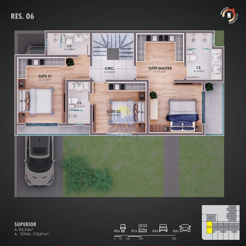 Sobrado à venda com 3 quartos, 170m² - Foto 6