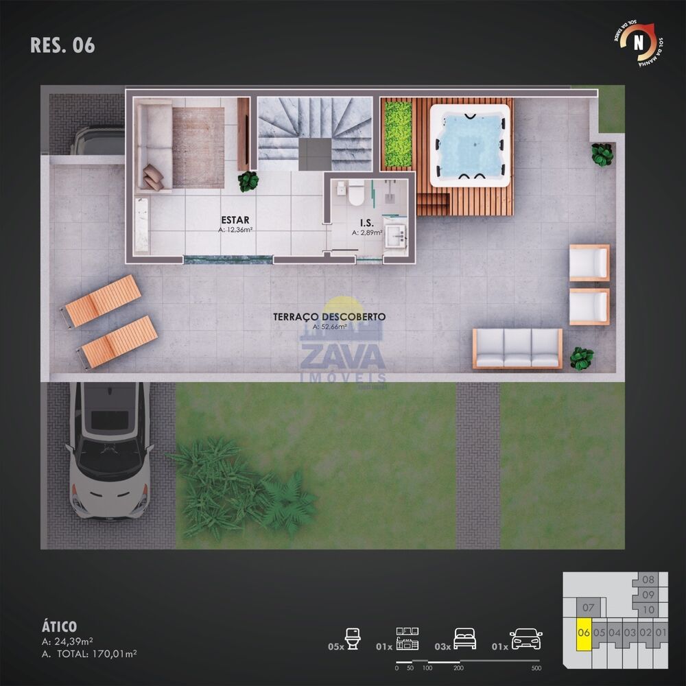 Sobrado à venda com 3 quartos, 170m² - Foto 7