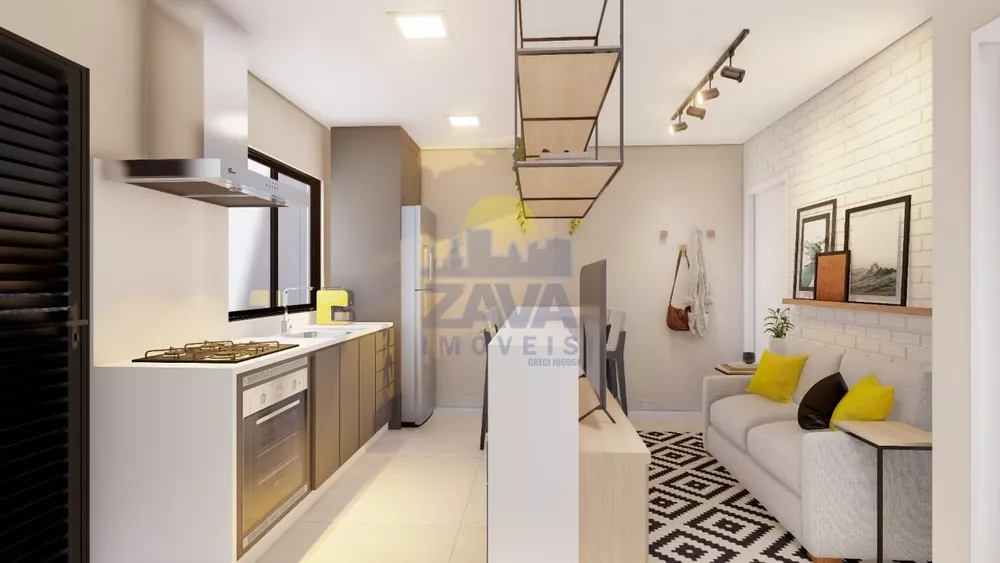 Apartamento à venda com 2 quartos, 34m² - Foto 4