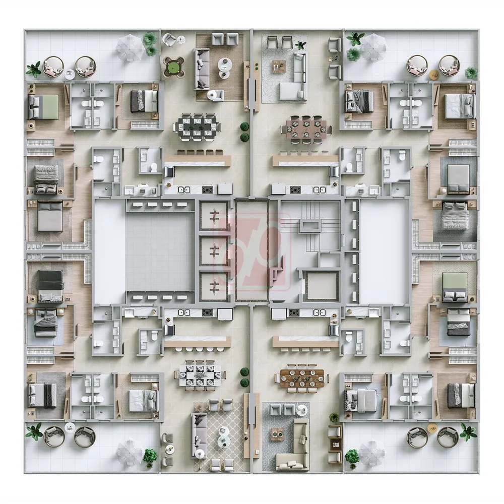 Apartamento, 4 quartos, 2800 m² - Foto 4