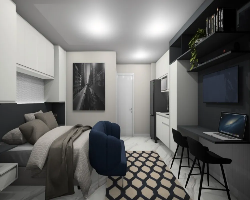 Apartamento, 1 quarto, 21 m² - Foto 9