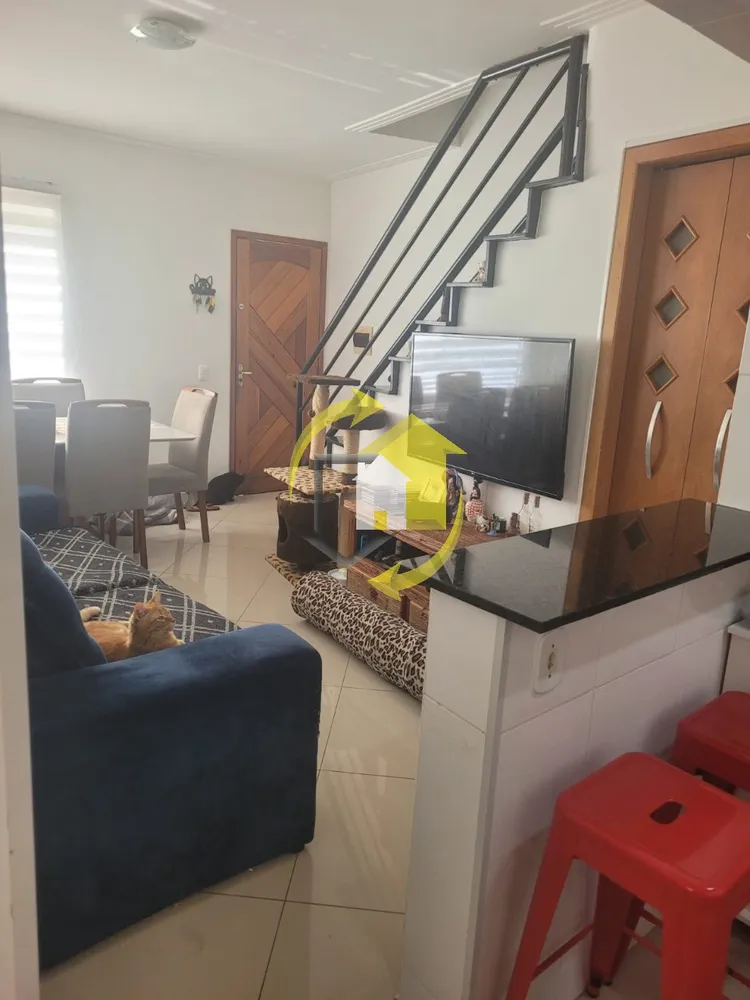 Sobrado, 2 quartos, 76 m² - Foto 1
