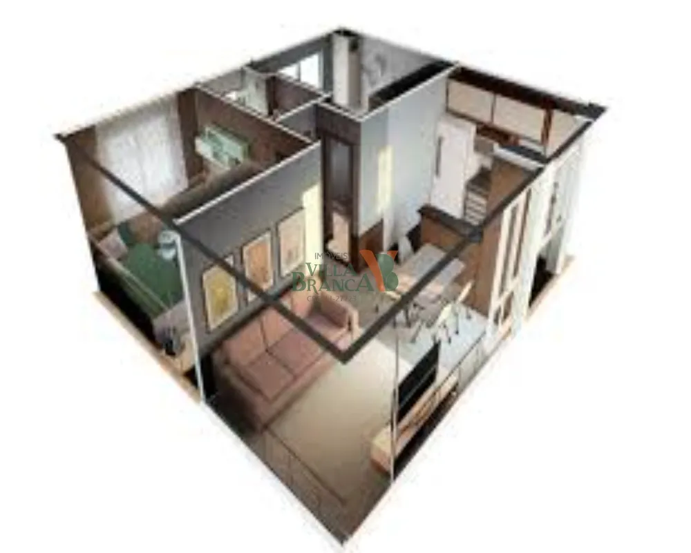 Apartamento, 2 quartos - Foto 2