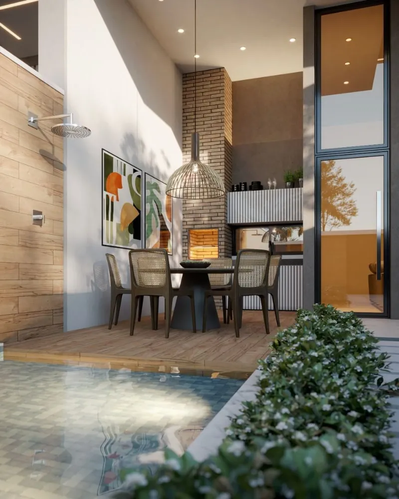 Casa, 3 quartos, 106 m² - Foto 2