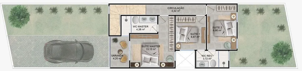 Casa, 4 quartos, 110 m² - Foto 4