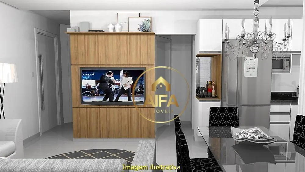 Apartamento, 2 quartos, 50 m² - Foto 2