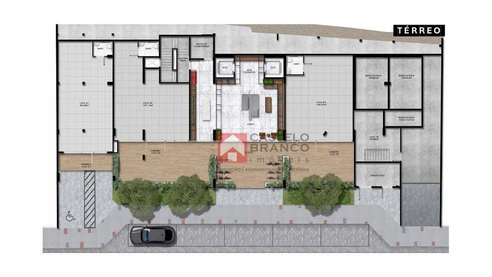 Apartamento, 1 quarto, 30 m² - Foto 2