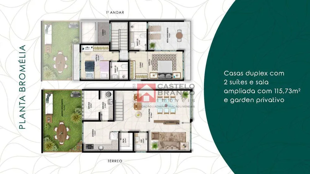 Casa de Condomínio, 4 quartos - Foto 7