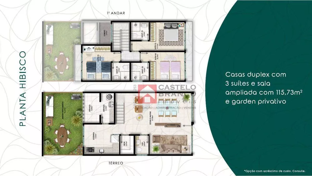 Casa de Condomínio, 4 quartos - Foto 3