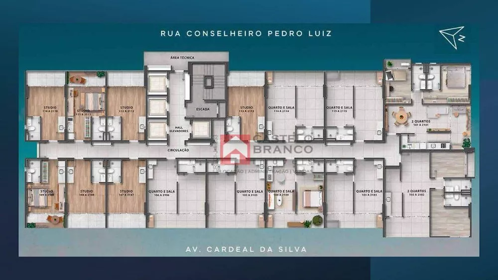 Apartamento, 1 quarto, 26 m² - Foto 4