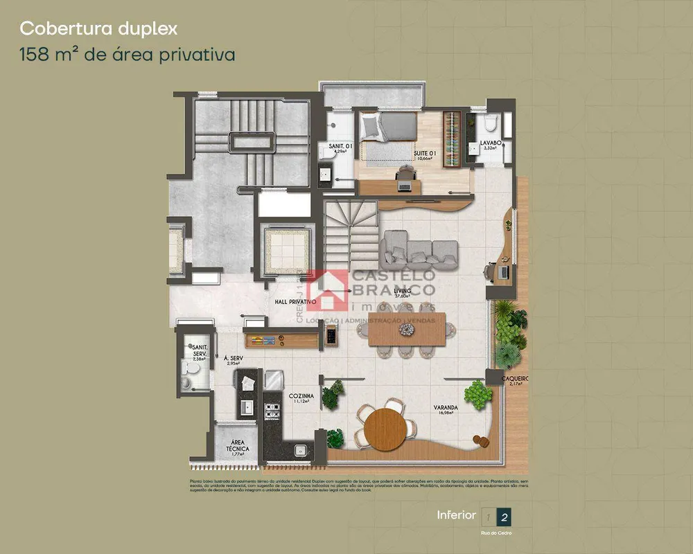 Apartamento, 2 quartos, 90 m² - Foto 6