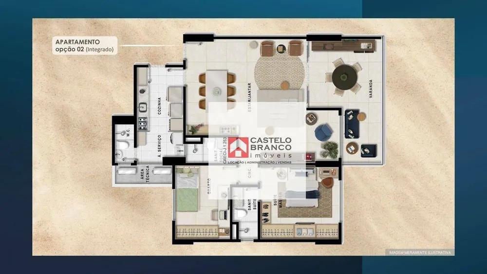Apartamento, 3 quartos, 104 m² - Foto 7