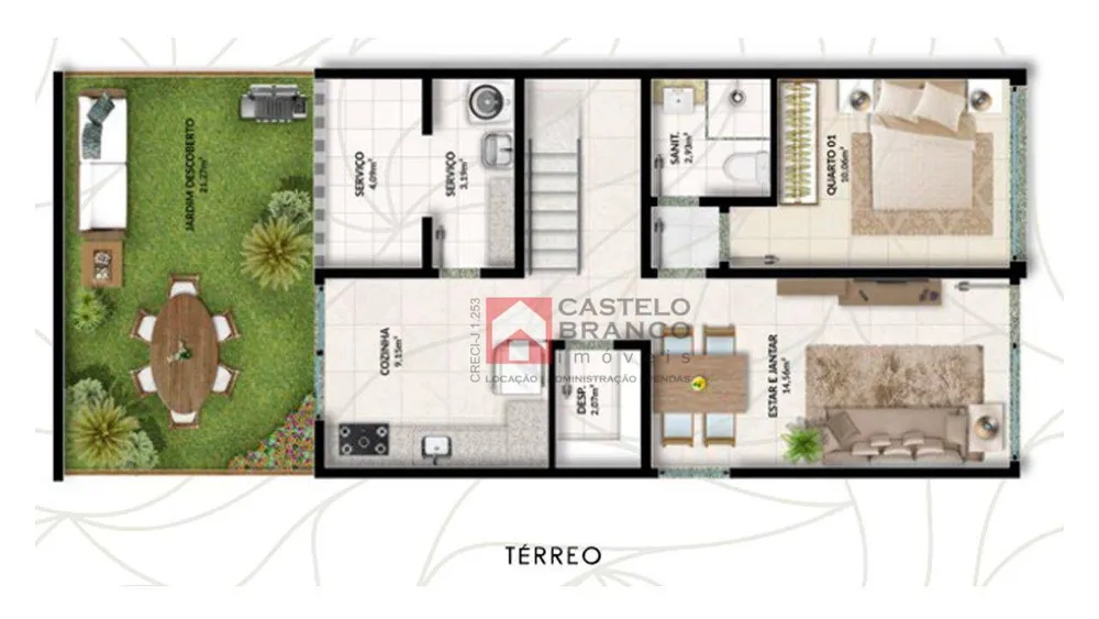 Casa de Condomínio, 4 quartos - Foto 8