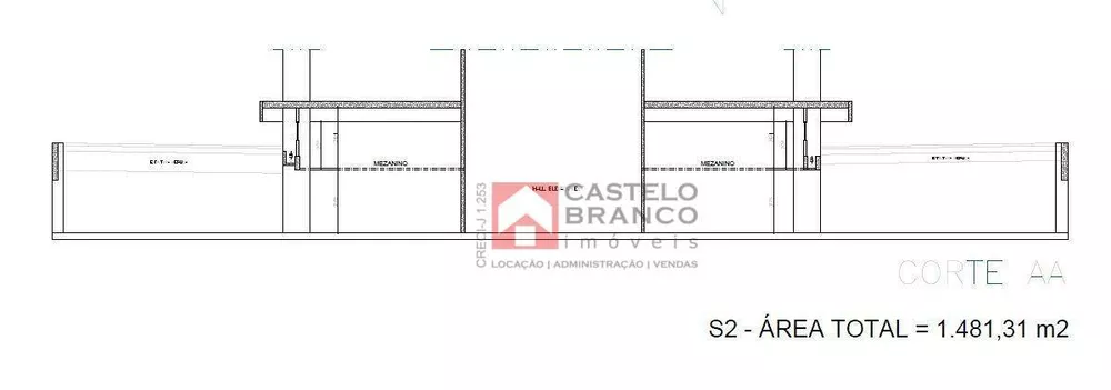 Sala-Conjunto, 1481 m² - Foto 2