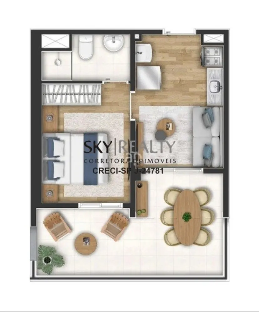 Apartamento, 2 quartos, 47 m² - Foto 8