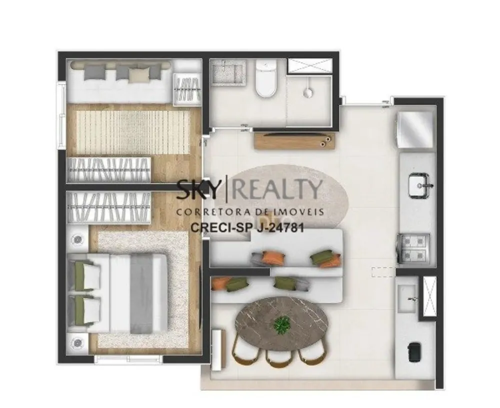 Apartamento, 2 quartos, 47 m² - Foto 11