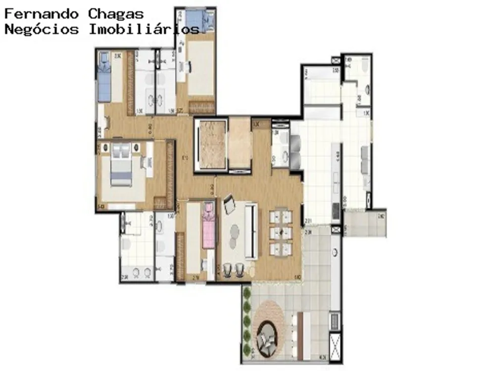 Apartamento, 4 quartos, 188 m² - Foto 24