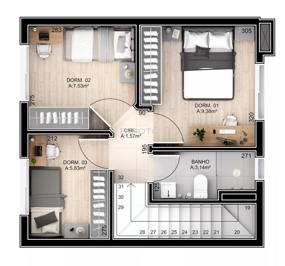 Sobrado, 3 quartos, 130 m² - Foto 5