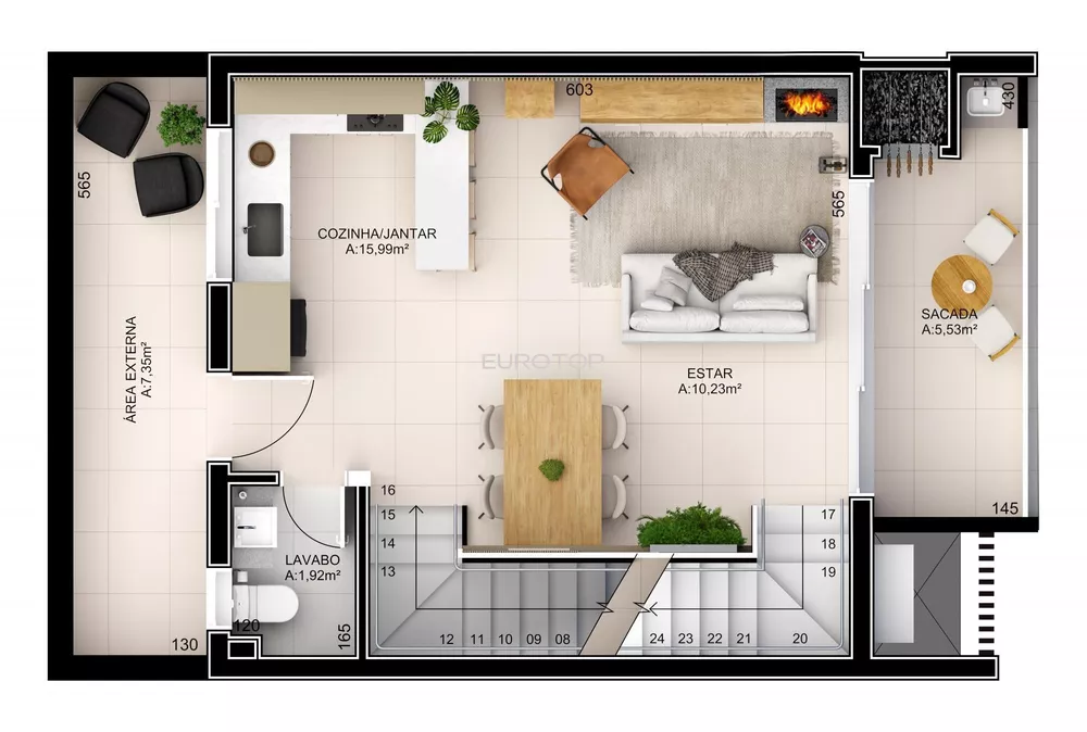 Sobrado, 3 quartos, 130 m² - Foto 4