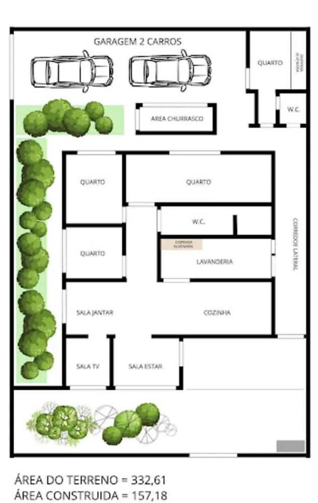 Casa, 4 quartos, 157 m² - Foto 3